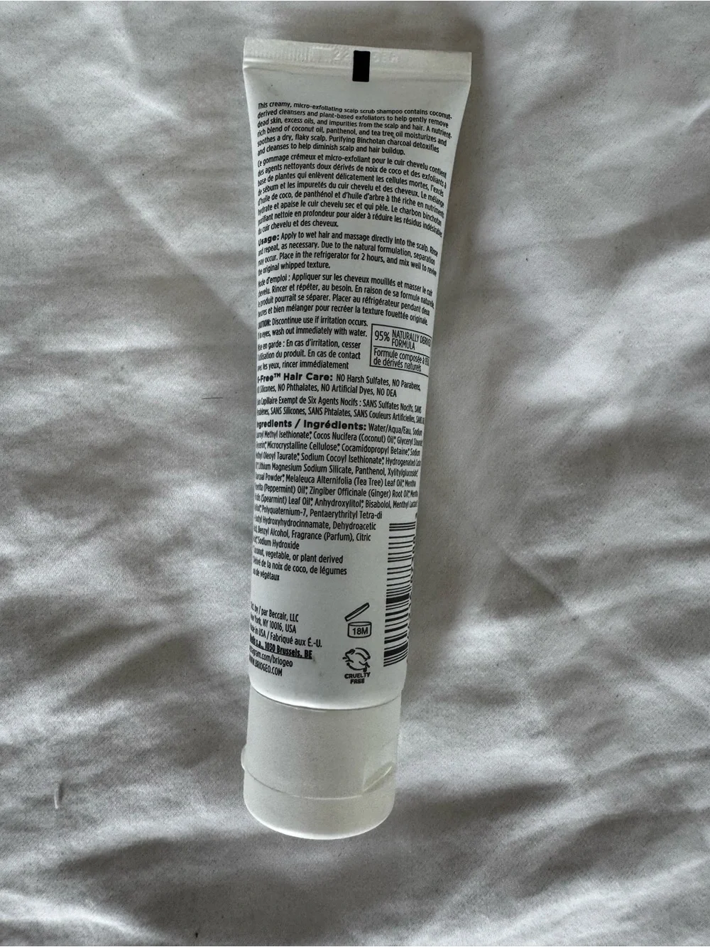 NWT Briogeo Scalp Revival Micro-Exfoliating Shampoo - 2oz